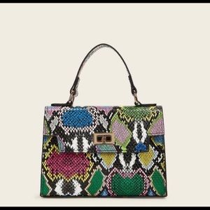 snake skin purse